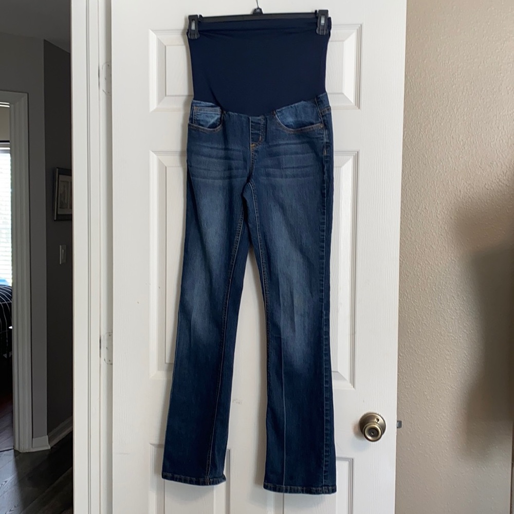 Bella Vida, Maternity bootcut jeans. S